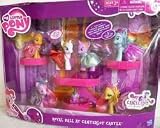 My Little Pony Exclusive Set Royal Ball At Canterlot Castle Twilight Sparkle, Pinkie Pie, Rainbow Dash, Fluttershy, Applejack, Rarity Spike the DragonIMAGE