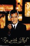 Hugh Hefner (I'm with Hef) Art Poster Print - 24