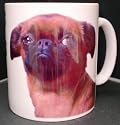 Brussels Griffon DOG MUG (smooth hair)
