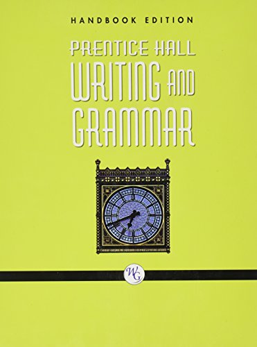 prentice hall writing and grammar handbook grade 12 2008c