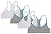 Hanes Girl's Crop Top Bralette 3 Styles 2 & 4-pack