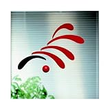 Flowing Rhythm Flensted Mobile, color = Red