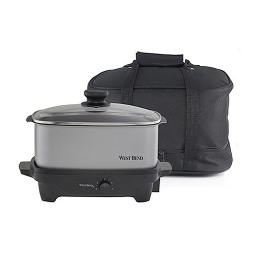 West Bend Oblong Slow Cooker with Tote
