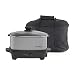 Kitchen & Housewares : West Bend 84915 5-Quart Oblong-Shaped Slow Cooker with Tote