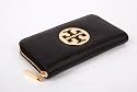 トリーバーチ TORY BURCH  レザー長財布【ブラック】並行輸入品