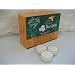 36 Beeswax Tea-Light Candles in IVORY - Plastic Cups - 100% Beeswax Candles