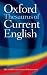 Oxford Thesaurus of Current English