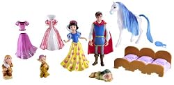 Favorite Moments Snow White Deluxe Gift Set with Royal Horse and 3 dwarfs