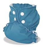AppleCheeks 2-Size Envelope Cloth Diaper Cover (Size 1 (7-20 lbs), St-Lucia Two)