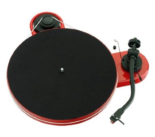 Pro-Ject RM 1.3 Turntable in High Gloss Red
