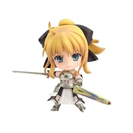 Fate/unlimited codes ねんどろいど セイバー・リリィ (PVC&ABS塗装済み可動フィギュア)