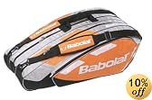 Babolat(バボラ) ラケットホルダー12 オレンジ BA13707