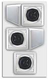 5 Acoustic Audio S1915PKG In Wall Home Theater Surround Speakers