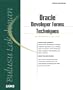 Oracle Developer Forms Techniques