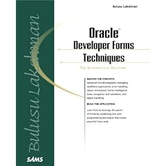 Oracle Developer Forms Techniques