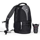 Think Tank Glass Taxi, Convertible Backpack / Shoulder Bag for Large Lenses with Camera Attached.