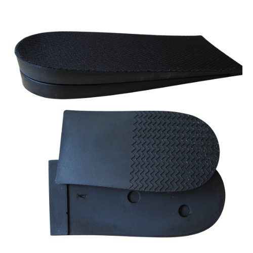 Mens Two Layer Height Adjustable Increase Heel Lift Pads