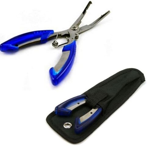 TingVan 2014 Hot sale Multipurpose Flier Stainless Steel Crimp Plier PE line Cutters Lure fishing Fish
