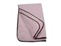 American Baby Company Minky Dot Crib Comforter with Chocolate Trim, Pink