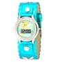 Disney Kids' TNK405 Tinkerbell Aqua Studded Strap Digital Watch