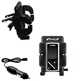 Cowon iAudio 6 Auto Vent Holder with Car Charger - Uses Gomadic TipExchange