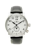 Zeppelin Men's Dual Time Watch 76441 With Big Date And White Dial