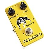 Joyo JF-09 Tremolo Guitar Pedal with True Bypass Wiring