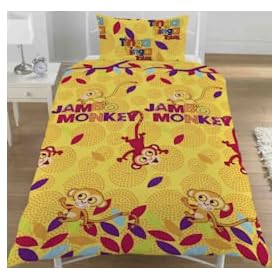 Tinga Tinga Tales Jambo Monkey Single Duvet Quilt Cover