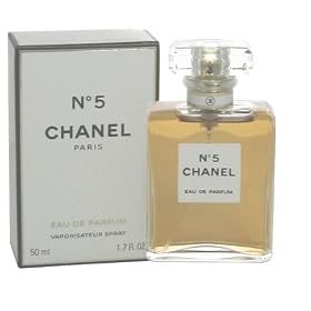 No. 5 by Chanel for Women, Eau De Parfum Spray, 1.7 Ounce