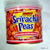 Hapi Snacks Spicy Sriracha Peas Chili Garlic Coated Green Peas by 