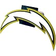San Diego Chargers NFL Pewter Logo" Trailer Hitch Cover"