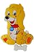 Wanduhr Uhr Holz Kinder Kinderzimmer Kinderuhr mit Pendel Hund 25cm