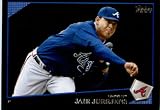 2009 Topps Black Border Baseball Card # 203 Jair Jurrjens Atlanta Braves Mint Condition - Shipped In Protective Screwdown Display Case!