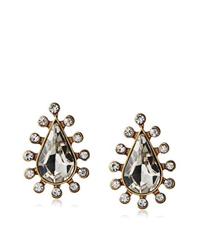 David Aubrey Crystal Teardrop Earrings