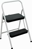 Cosco 11-692CLGH3 Ascendtial Steel Two Step Step Stool, Grey