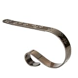 Mantle Clip Snowflake Stocking Holder - Bronze