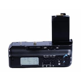 LCD Timer Vertical Battery Grip for Canon 350D 400D by Satechi