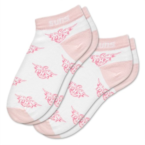 NBA Phoenix Suns Womens Socks, 2-Pack, Pink