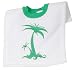 Baby : Elegant Baby Tropical Towel Bib- Palm Tree