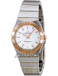 Omega Womens 123.20.27.60.02.001 Silver Dial Constellation Watch