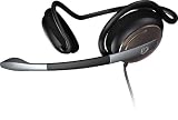 Sennheiser PC 146 USB, Behind-The-Neck, Binaural Headset. Ideal For Gaming, Internet Telephony & Other VoIP Applications