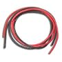 14GA Silicone Wire, Blk/Rd 3'