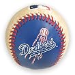 Los Angeles Dodgers Embroidered Baseball - Baseball Sports Merchandise
