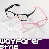 3 x Nerd Brille Wayfarer Stil Style SCHWARZ+WEISS+PINK ohne Stärke NEU Buch: nerdwear 3 x Nerd Brille Wayfarer Stil Style SCHWARZ+WEISS+PINK ohne Stärke NEU