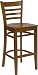 HERCULES Ladder Back Wood Bar Stool with Cherry Finish - XU-DGW0005BARLAD-CHY-GG
