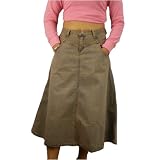 Womens J. Crew long denim skirt. 100% authentic product featuring a light wash with high rise fit and 2 pockets design. Very high quality comfort and casual designer skirt to go with various styles.