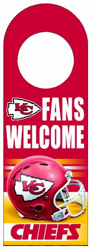 NFL Kansas City Chiefs Wood Door Hanger
