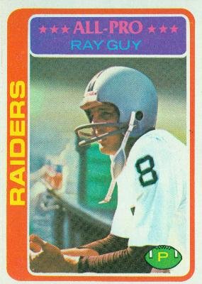 1978 Topps #260 Ray Guy - Oakland Raiders (Football Cards)