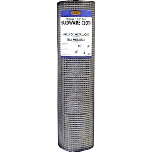 G & B 308228B 36-Inch x 10-Foot 1/2-Inch Galvanized Mesh Garden Cloth