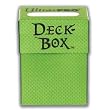 1 (One) Ultra Pro Deck Box - Ultra Pro Deck Textured Box: Atomic Green (YuGiO! or Pokemon or Magic)